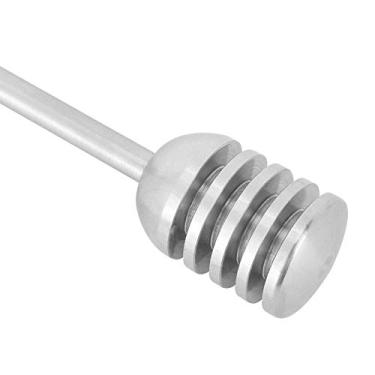 Imagem de GLOGLOW Ferramenta de Cozinha Doméstica para Colher de Mel, Aço Inoxidável 304, de Colher, Cabo Longo Ergonômico, Perfeito para Ferramentas de Cozinha de Mel e Xaropes (Preto)