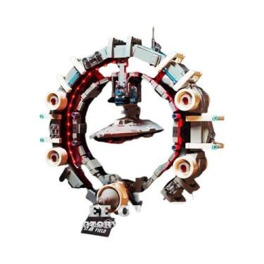 Imagem de Conjunto De Blocos De Montar Da Nave Espacial Millennium Falcon De Sta