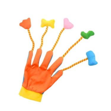 Imagem de Brinquedo provocador de gato, de pelúcia interativa, sino embutido | provocadora de gato de dedos, para brincar, exercício, fortalecer, , cuidar de animais de estimação, tapete de