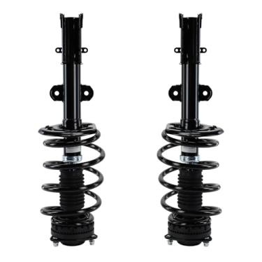 Imagem de Alpaspare Conjunto de suporte traseiro completo e encaixe de amortecedor para modelos Peterbilt substitui OEM 45984 * 2