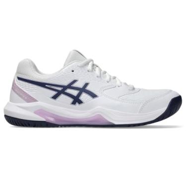 Imagem de ASICS Tênis feminino Gel-Dedicate 8, Branco/índigo neblina, 39