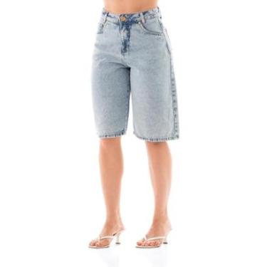 Imagem de Bermuda Jeans Feminino Arauto Super Jorts-Feminino