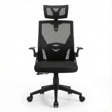 Imagem de Cadeira Para Escritorio Giratória Tecido Em Mesh Brin7