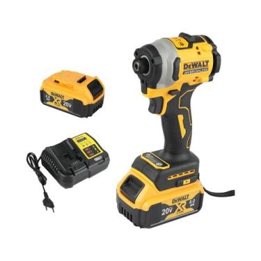 Imagem de Parafusadeira De Impacto Elétrica Sem Fio 20V Brushless 3250 RPM Alta 