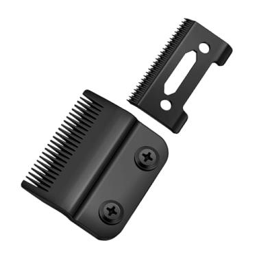 Imagem de Dioche Substituição de Cortador de Cabelo de 2 Peças, Cabeça de Corte de Aço Inoxidável para 8148 1919 8591 8509 2241 2240, Com Fácil de Transportar e Desmontar, Acessórios de (Preto)