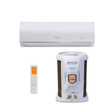 Imagem de Ar Condicionado Split Inverter Hi Wall Springer Midea AirVolution Connect 12000 BTUs Quente/Frio 42AFVQI12S5 - 220V