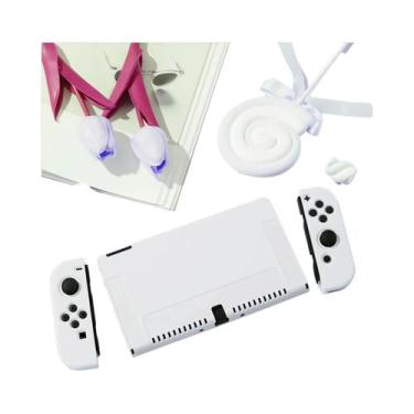 Imagem de Capa Protetora Para Nintendo Switch OLED Compatível Com Joy-Cons Inser