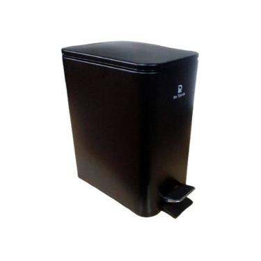 Imagem de Lixeira Inox Com Pedal Compartimento Interno Removível 5 L