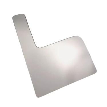 Imagem de Prancheta para Cadeira Universitária Ideal para Estudos, Cursos e Treinamentos em MDF,Sistema Escamoteável,Cinza Cristal