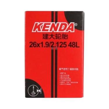 Imagem de 2 Peças De Câmara De Ar De Borracha Butílica KENDA Para Bicicleta, Vál