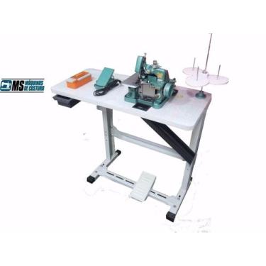 Imagem de Overlock Semi-Industrial Portátil c/ Bancada,-Butterfly, 220V