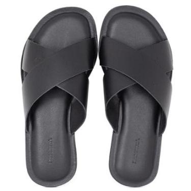 Imagem de Sandália Masculina Reserva Go Atenas X Couro Confortável Palmilha Anatômica 751340003-Masculino