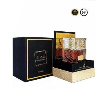 Imagem de Perfume Khamrah Unissex 100ML Original Lacrado Com Envio Imediato Eau 