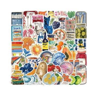 Imagem de Adesivos À Prova d'Água De Arte Mediterrânea 50 Peças Para Telefone, L