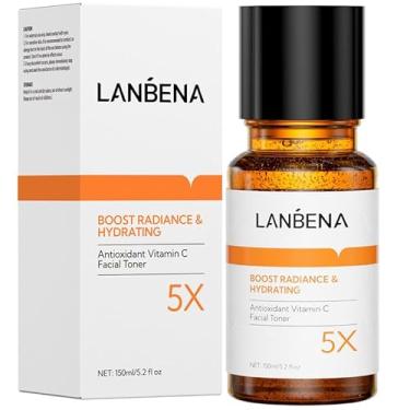 Imagem de Toner para rosto, LANEBNA Glow Recipe Toner, Tônico Facial Suave e Minimizador de Poros com Vitamina C, Niacinamida para Pele Hidratada e Flexível – Vegano, Sem Álcool