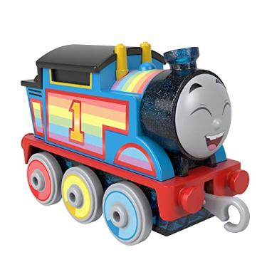 Imagem de Thomas & Friends Fisher-Price Rainbow Push-Along Toy Train for Kids Ages 3 and Up