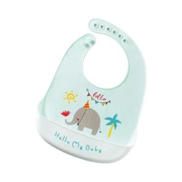 Imagem de Babadores De Silicone Impermeáveis Para Bebês (Meninos E Meninas) Com 