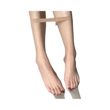 Imagem de Meia-calça Ultrafina Transparente De Verão Para Mulheres, Com Virilha 