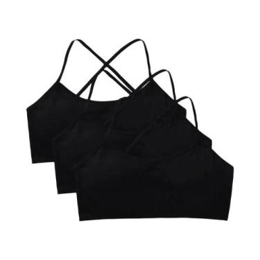 Imagem de Sutiãs De Treinamento Para Meninas De 8 a 14 Anos, Algodão Acolchoado,