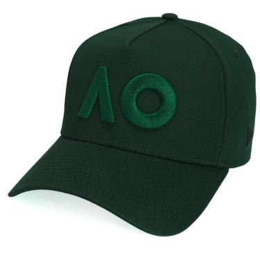 Imagem de Boné New Era 9forty Australian Open 26 Core Verde