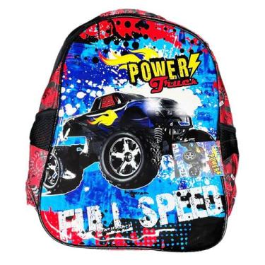 Imagem de Mochila De Alças Escolar Power Truks Full Speed Menino - Tesla Store