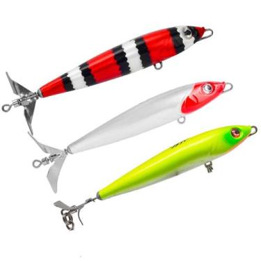Imagem de Kit Isca Artificial MarineTNT Hélice 95mm By Johnny Hoffmann Cor 2, 14
