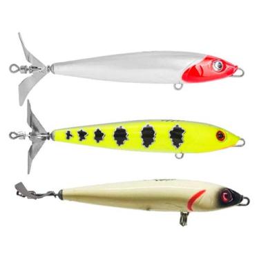 Imagem de Kit Isca Artificial MarineTNT Hélice 95mm By Johnny Hoffmann Cor 14, 3