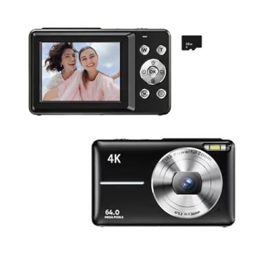 Imagem de Câmera Digital 4K 30FPS de Vídeo 64MP com 18X Tela 2 4 Polegadas e Bateria Integrada Ideal para Adolescentes Estudantes Amigos