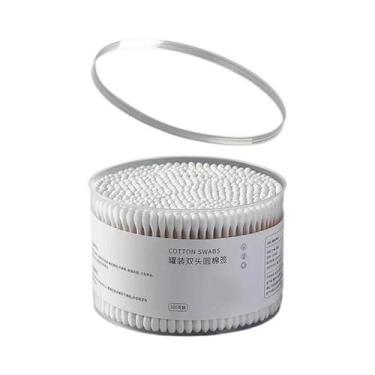 Imagem de Cotonetes De Madeira Com Ponta Dupla Para Nariz, Orelhas E Maquiagem, 