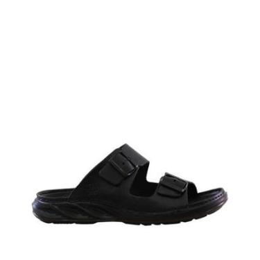 Imagem de Sandália Preta Duas Tiras Fivela | Pegada-Masculino