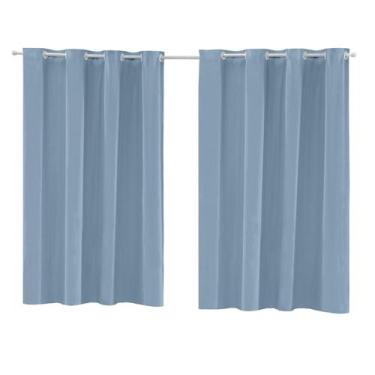 Imagem de Cortina Janela 2,80 X 1,60 Blackout Pvc Grosso - Angélica Enxovais, Az