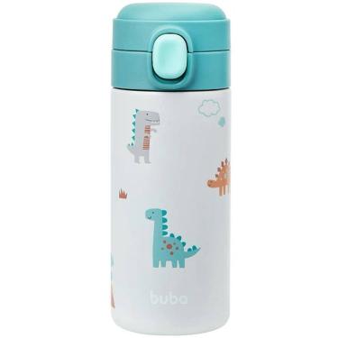 Imagem de Copo Garrafa Termica Infantil com Canudo Magic Dino Buba