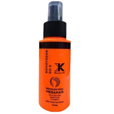 Imagem de Removedor De Queratina Do k Para Remoção De Mega Hair 100ml - Keratin 