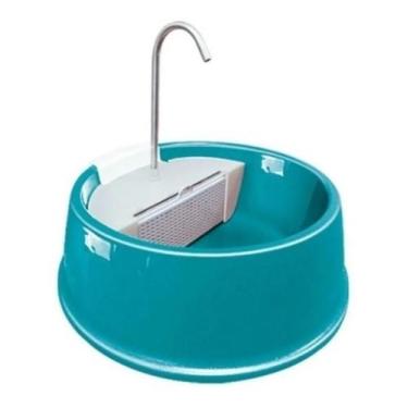Imagem de Fonte Bebedouro Automático Para Gatos E Cães - Verde Bivolt - Furacao 