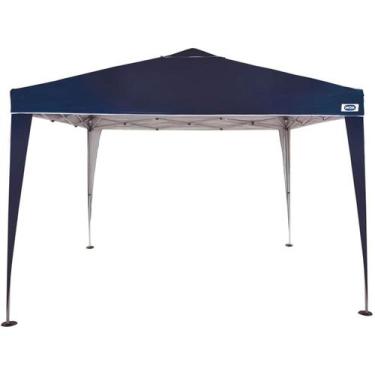 Imagem de Tenda Gazebo Dobrável 3x3 X-Flex Oxford Azul Marinho Mor