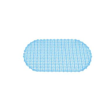 Imagem de Tapete Box Banheiro Plastico Ventosas Antiderrapante Lavanderia 60cm C