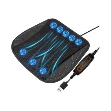 Imagem de Almofada De Resfriamento Universal Para Assento De Carro Com Ventilado