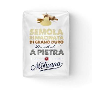 Imagem de Sêmola Di Grano Duro La Molisana Rimacinata 1Kg