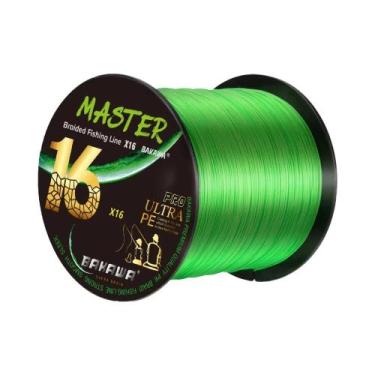 Imagem de Linha De Pesca Trançada Japonesa BAKAWA X16 De 500M Para Carpas E Outr