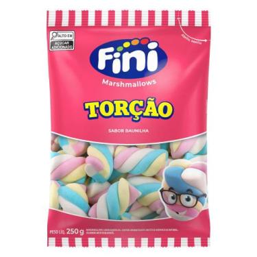 Imagem de Marshmallow Torção Baunilha Fini 250g