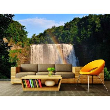 Imagem de Papel de Parede Paisagens Cachoeira 64 - 1,00 X 1,00
