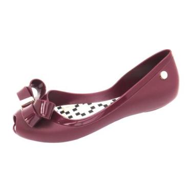 Imagem de Sandália Feminina Peep Toe Adulto LAÇO 50022 - Miss-Miss Calçados, Vin
