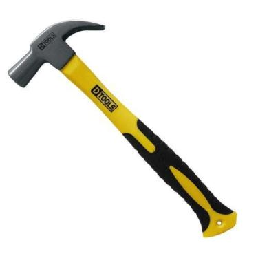Imagem de Martelo Cabo Fibra 25mm - Dtools Para Conforto E Desempenho No Manusei