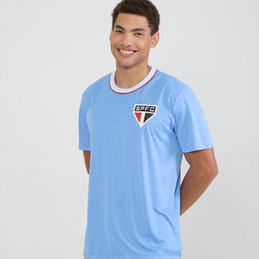 Imagem de Camisa São Paulo Dry Uruguai Azul Celeste Masculina-Masculino