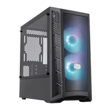 Imagem de Gabinete Masterbox Mb311l ArGB, Lateral Em Vidro Temperado, 2 Fans, Frontal Tela - Mcb-b311l-kgnn-s02