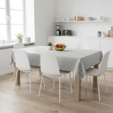 Imagem de Toalha De Mesa Dubai Abstrata Cz Rolo 1,37x20m Vinil PVC - Plast.co