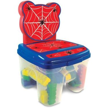 Imagem de Brinquedo para Montar Spider Cadeira TOY Blocos  24 Peças