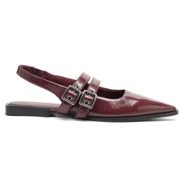 Imagem de Sapatilha Slingback Verniz Tira Dupla Lançamento AnaCapri-Feminino
