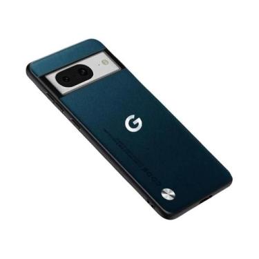 Imagem de Capa De Telefone De Luxo Em Couro Kevlar Fosco Para Google Pixel 10 a 