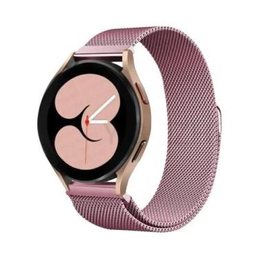 Imagem de Pulseira Milanese Para Samsung Galaxy Watch 20mm 22mm Compatível Com H
